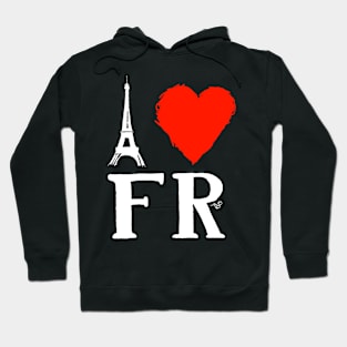 I Heart France (remix) Hoodie